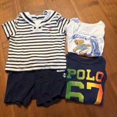 ラルフローレン４点セット90センチ