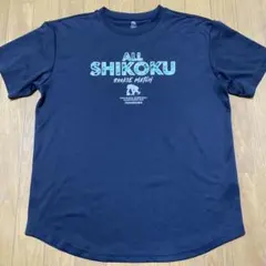 エゴザル EGOZARU ALL SHIKOKU tシャツ 黒