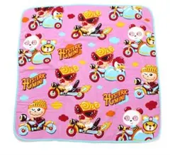 新品ヒステリックミニ おくるみタオル 正方形 バイク ピンク お昼寝にもヒスミニ