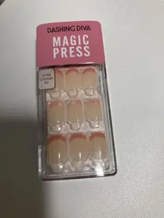 DASHING DIVA MAGIC PRESS ピンクマーブルフレンチ