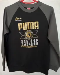 PUMA トレーナー 150cm 黒 グレー