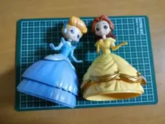 カプキャラ ヒロインドール【シンデレラ】【ベル】 2個
