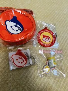 チチヤス チー坊 丸型ポーチ キーホルダーセットのサムネイル