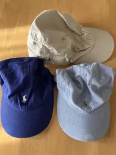 ラルフローレン　キャップ 3色セット サイズ50cm 52cm