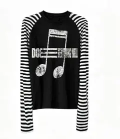 y2k archive stripe border long sleeve - メルカリ