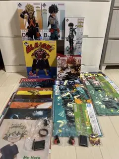 ヒロアカ　一番くじ　フィギュアセット売り　おまけつき