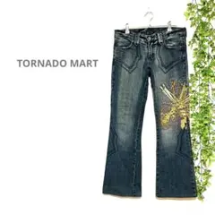 2026年最新】TORNADO MART デニムカラー：ブルー メンズ ブーツカット