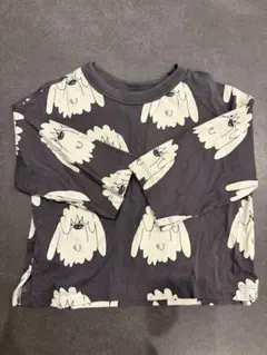H&M エイチアンドエム 犬 長袖トップス ブラック 90