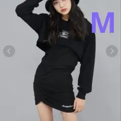 ANAP GiRL セットアップ　ワンピ　M 韓国風