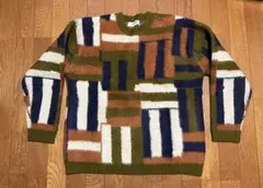 urbanresearch SONNY LABEL 幾何学模様 ニットセーター