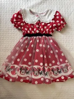 しまむら リトシー ミニー なりきり ワンピース 半袖 ディズニー