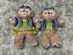 ダッフィー シェリーメイ 15周年 ぬいぐるみ キーホルダー