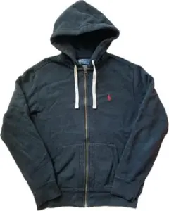 POLO Ralph Lauren ジップアップパーカー ブラック M サーマル
