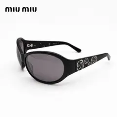 miu miu ミウミウ　サングラス ローズ　ブラックのサムネイル
