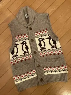 チャムス　ニットベスト Mサイズ　美品