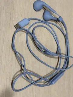 ブルー USB Type-C インイヤーイヤホン