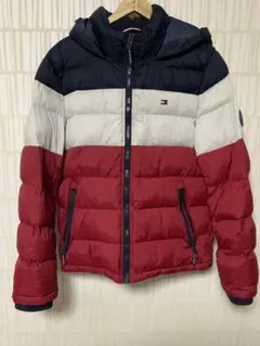 TOMMY HILFIGER フード付きダウンジャケット