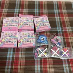 たまごっち 一番くじ Ｆ賞 きらきらラバーチャーム ふらわっち みみっち