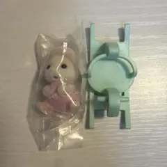 シルバニアファミリー 赤ちゃん＆木馬セット　ヒツジの赤ちゃん　ショーナ