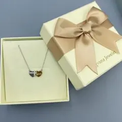 母の日　ネックレス 　金属アレルギー　小さめ　ハート　レディース