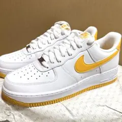 NIKE AIR FORCE 1 ホワイトイエロー 訳あり新品　28.0