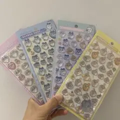 ちいかわ　ボンボンドロップシール　４枚セット