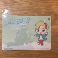 BTS タイニータン　セブンイレブン　下敷き