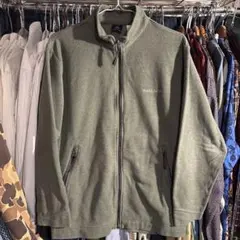 mont bell モンベル　フルジップ　フリースジャケット　カーキ　アウトドア