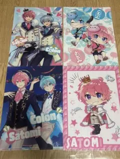 すとぷり　クリアファイルセット（さとみくん、ころんくん）