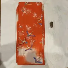 【昭和レトロ】シミあり着物　ハギレ