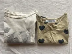 michirico くまロンT Sサイズ　arkakama ハート　xsサイズ