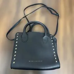 MERCURYDUO ブラックショルダーバッグ