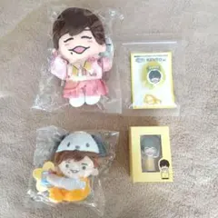 なにわ男子　長尾謙杜さんちびぬい 指人形 ボイスキーホルダーセット