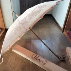 昭和 レトロ アンティーク ピンク 日傘