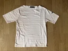 値下げ⭐︎SAINT JAMES 半袖 ボーダー Tシャツ ピンク系