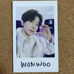 SEVENTEEN　ウォヌ　インスタントフォトステッカーカード