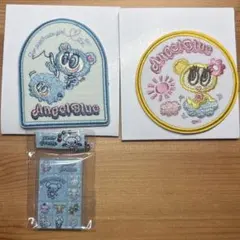 エンジェルブルー　ナカムラくん　ワッペン 刺繍シール セットおまけ付きのサムネイル