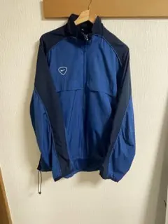 【希少】Nike00s XL ジップアップスポーツジャケット ネイビー/ブラック