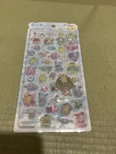 うるちゅるポップシール　サンリオ　ポチャッコ　シナモンロール　ポムポムプリン