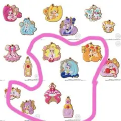 プリキュアクッキーチャームコット３ プリンセスプリキュア　7個セット