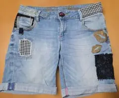 【限定値下】Desigual デニムショートパンツ ハーフパンツのサムネイル