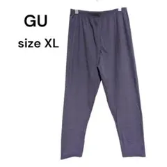未使用 GU レギンスパンツ ストレッチ パープル XL