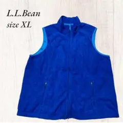L.L.Bean／ポーラテック フリースベスト 刺繍ロゴ XL .のサムネイル
