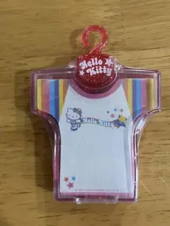 海外サンリオ　ハローキティ ケース入りダイカットメモ　ローラー　80シート