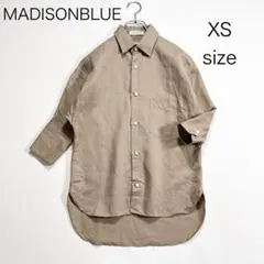 5615 【美品】マディソンブルー　チェルシーシャツ ５分袖シャツ　シャンブレー 5615 【美品】マディソンブルー チェルシーシャツ 5分袖シャツ