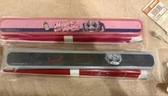 にじさんじしまむらコラボ 葛葉 魔界ノりりむ プッシュ箸 箸箱セット