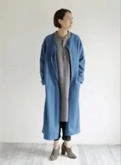 新品 fog linen work RandyRound NeckCoatのサムネイル