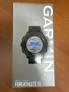 GARMIN ForeAthlete 55 GPSランニングウォッチ 本体 - メルカリ