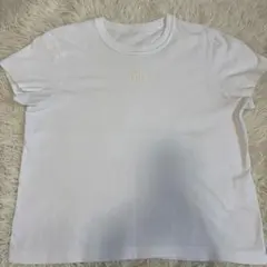 アレキサンダーワンホワイト 半袖Tシャツ 'wang' ロゴ入りのサムネイル
