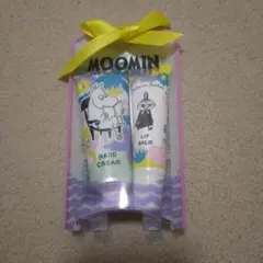 ムーミン ハンドクリームとリップバームセット